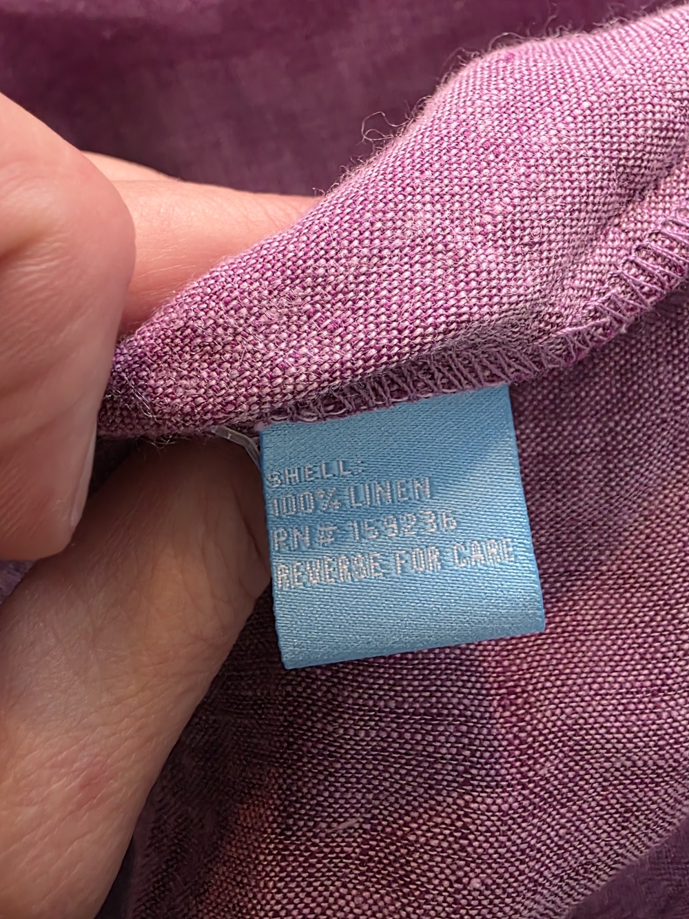 J. McLaughlin Purple Linen Midi Dress Size M Elegant Summer Resort Wear - Picture 5 of 5